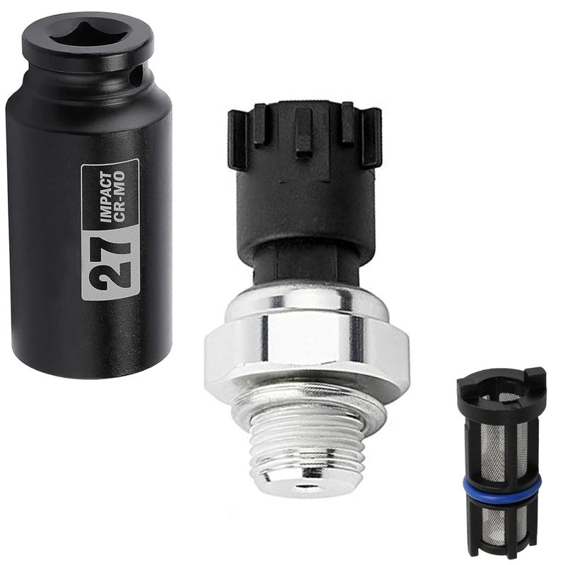 ADdormorn 12673134 Oil Pressure Sensor for Chevy Silverado 1500 2500 3500,Express,Corvette,Suburban Avalanche Impala Tahoe, for GMC Sierra,Savana,Yukon,Envoy 2009-2020 - Image 1